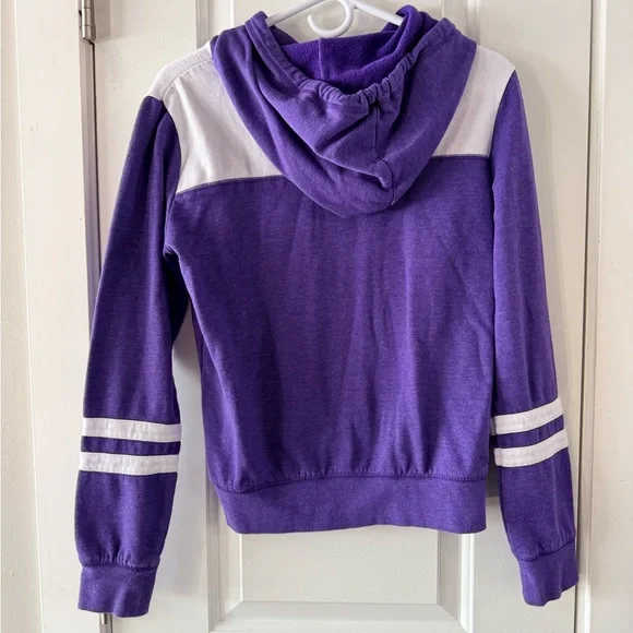 Minnesota Vikings NFL Team Apparel Purple Hoodie Women’s Size Small - Picture 4 of 4